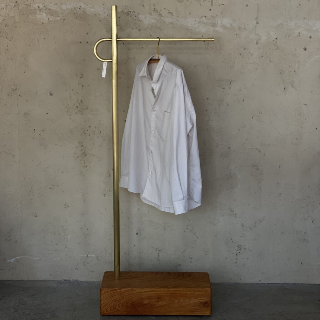 店舗限定商品_真鍮コートハンガー_ケヤキ